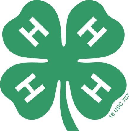 Green four-leaf clover with white "H" in each leaf.